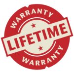 Lifetime warranty seal