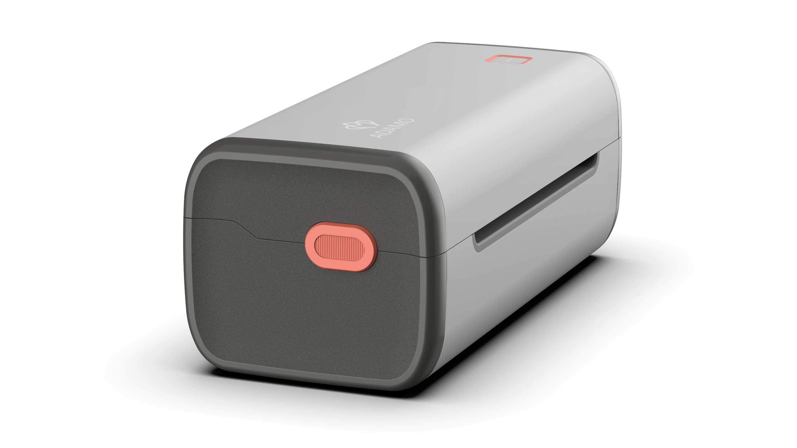 Label printer product design side view