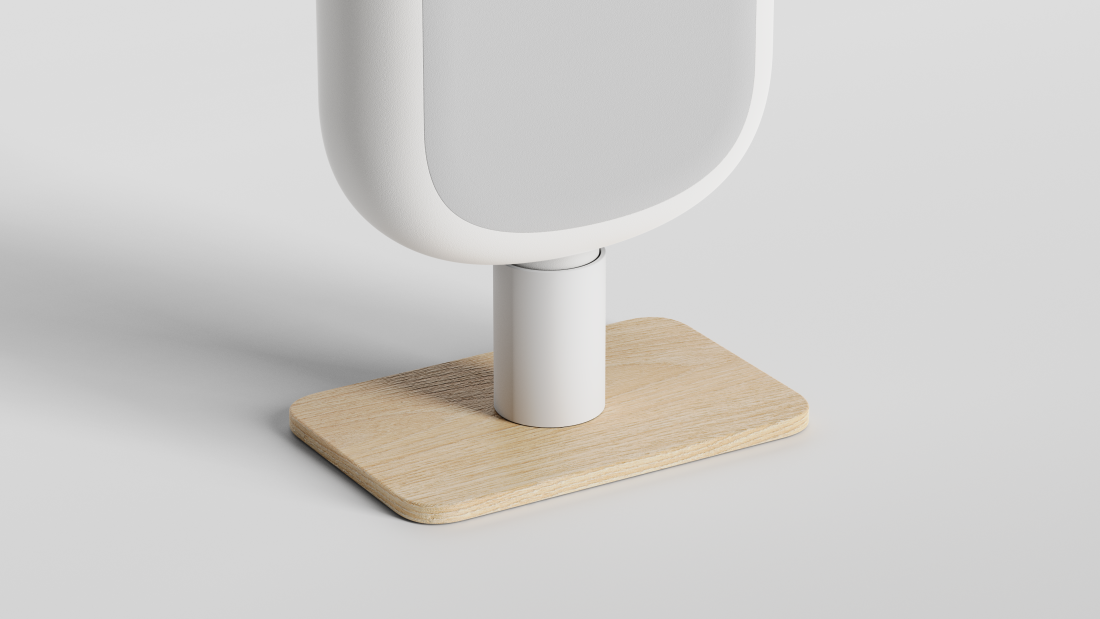 Adjustable baby air purifier stand
